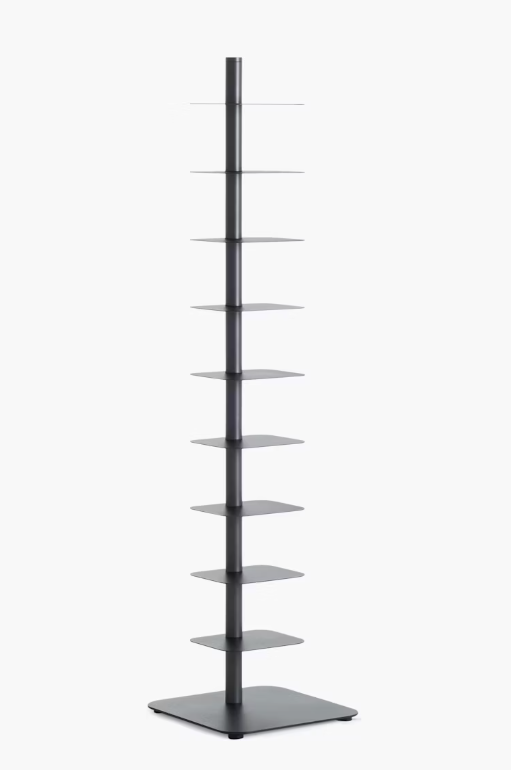 9 Tier Vertical Spine Bookshelf/ Story Bookshelf